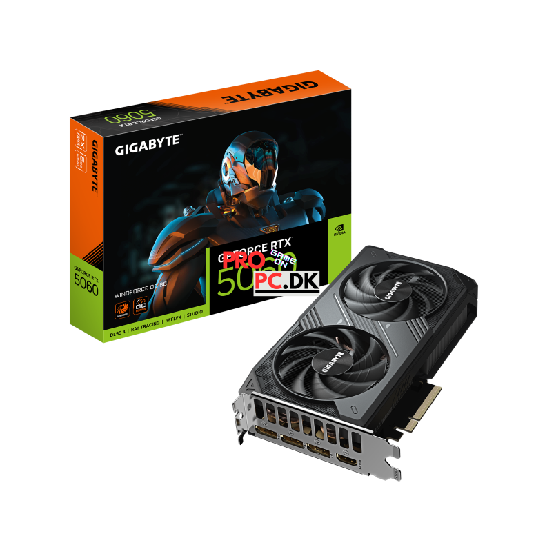 Gigabyte GeForce RTX 5060 Windforce OC 8GB